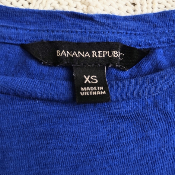 Banana Republic Royal Blue Peplum Style T - Picture 4 of 4
